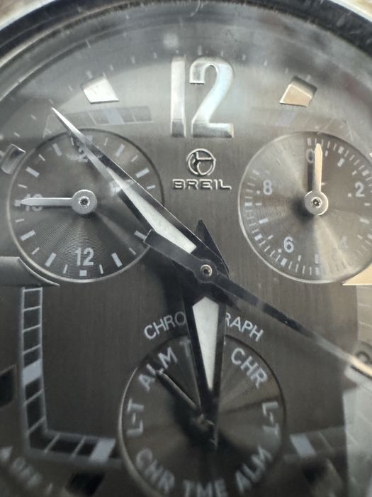 Ceas Brail V600 cronograf original din otel inoxidabil.