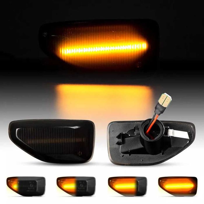 Semnalizari Dinamice Laterale LED Dacia Logan II Sandero Duster Renaul
