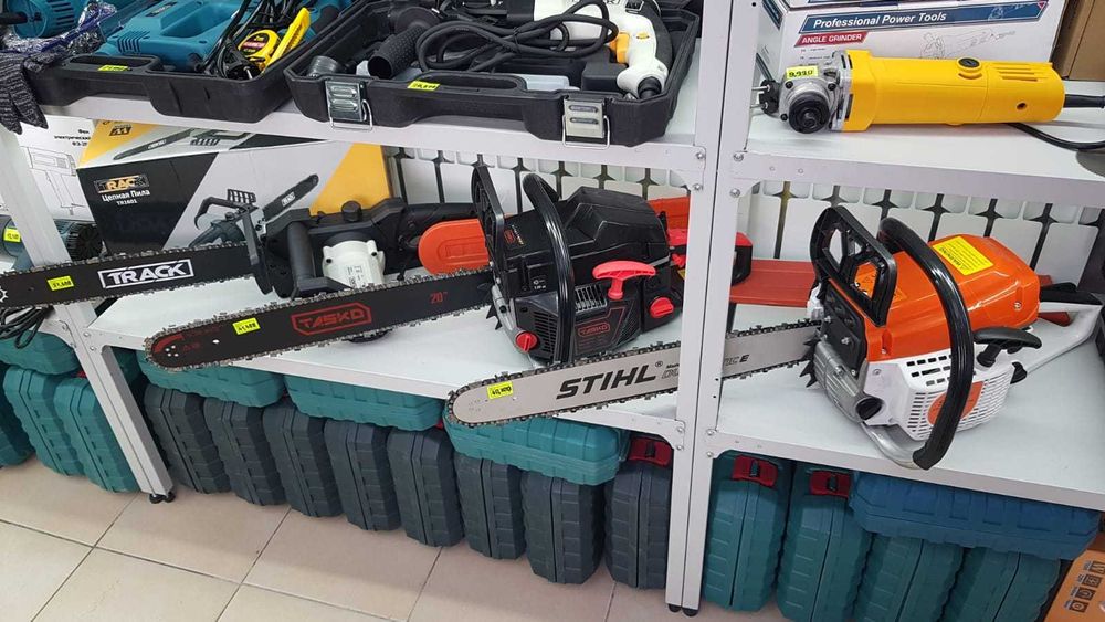 Бензопила STIHL, электропила, триммер