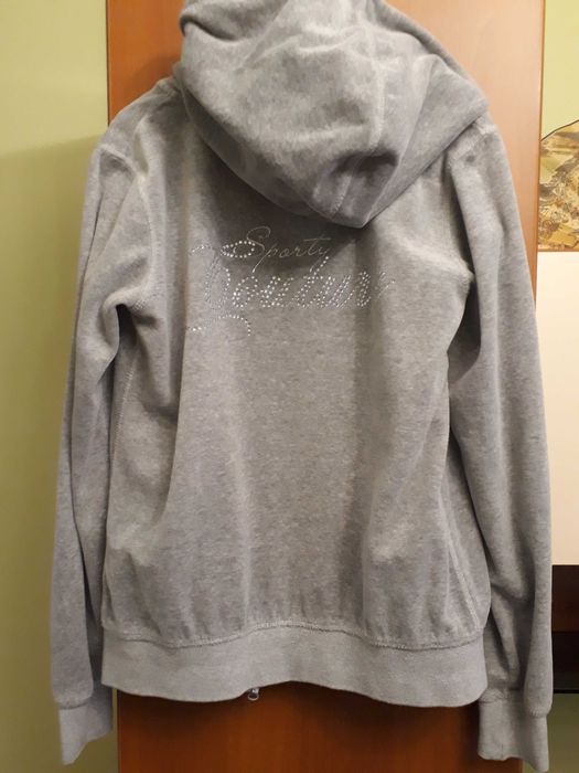 Bluza trening catifea/ hanorac M Fish bourn