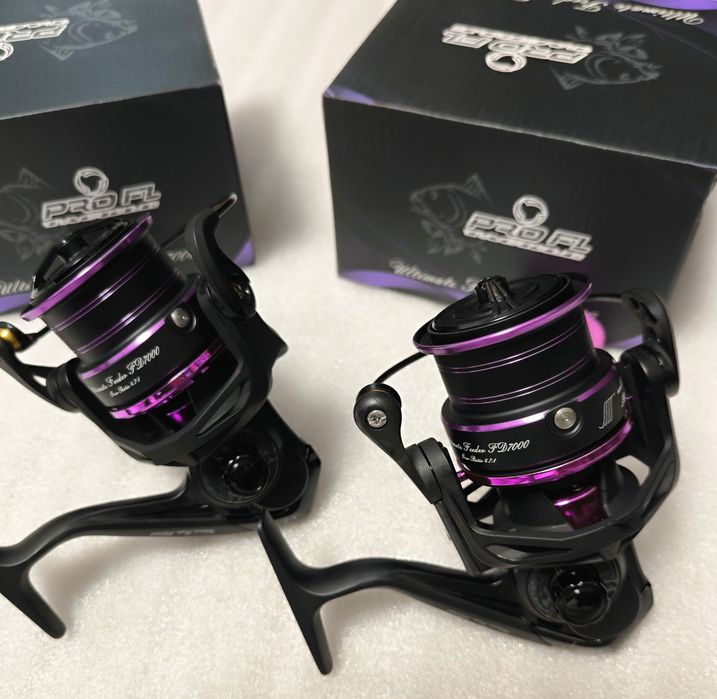 SET 2 Mulinete Feeder FL ULTIMATE 7000 9+1 Rulmenti NEW 2024