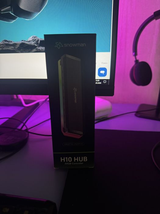 Продам новый контроллер ARGB Hub с пультом.