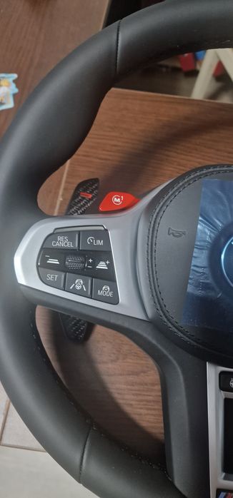 Volan bmw g30 g05 g06.g11 g31 nou full incalzire padele carbon traffic