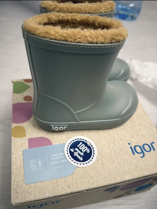 Cizme cauciuc ploaie imblanite IGOR Yogi Borreguito
