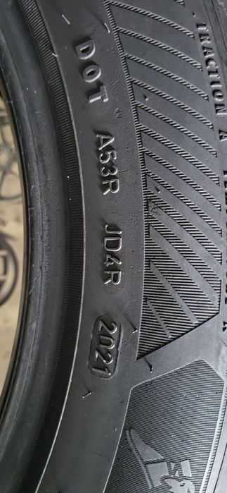 2 anvelope 215 55 17 goodyear vara dot 2021 6mm