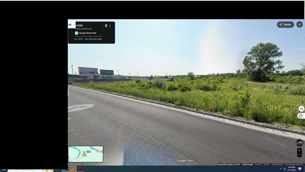 strada 33 m intravilan Parc auto-Hale etc