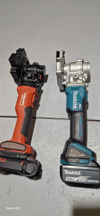 Hilti ,Makita masina de taiat fier pe acumulator
