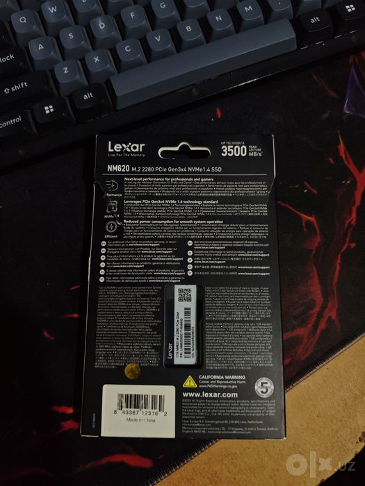 Lexar NM620 1Tb 3500 MB/s