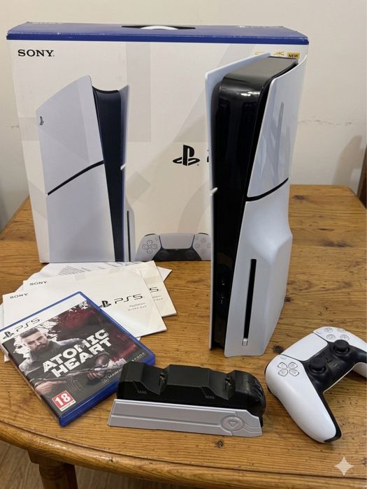 Sony PlayStation 5+док станция PS5+диск и джостик