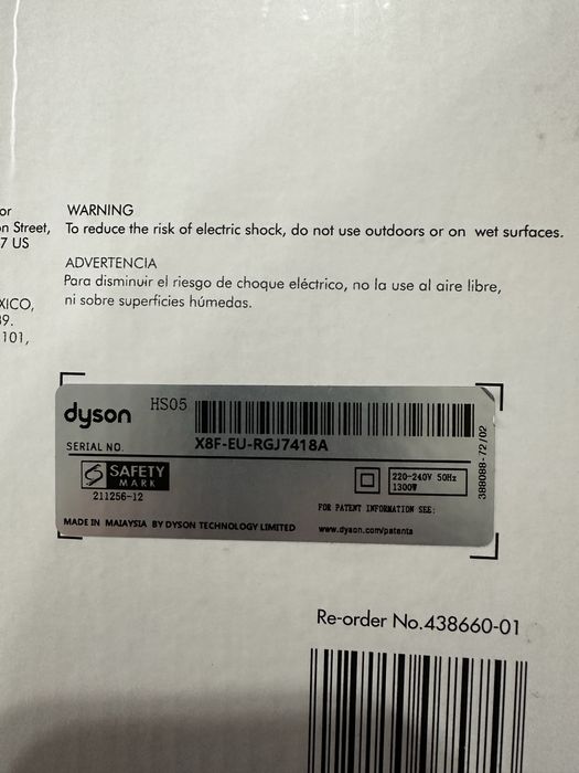 Dyson airwrap long
