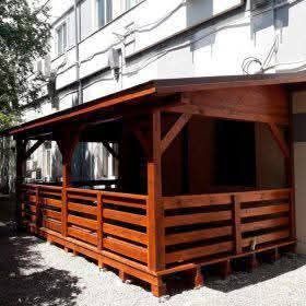 Foisoare și terase din lemn moderne