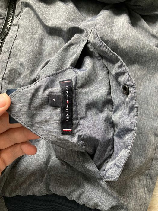 Tommy Hilfiger двулицево дебело яке бомбер bomber harrington M