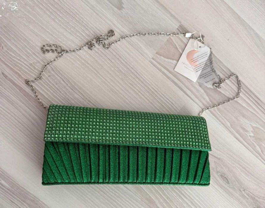 Vand geanta plic verde Nou