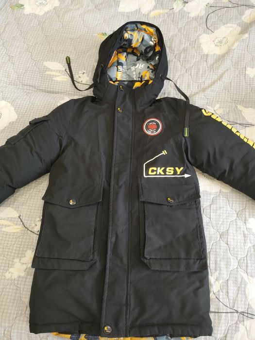 Зимняя куртка 9-11 лет на мальчика