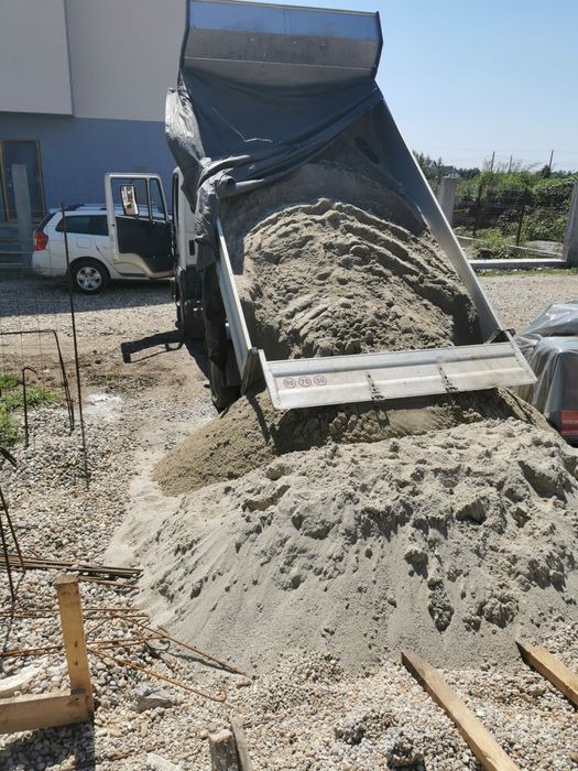 Nisip piatră balast Cu Transport