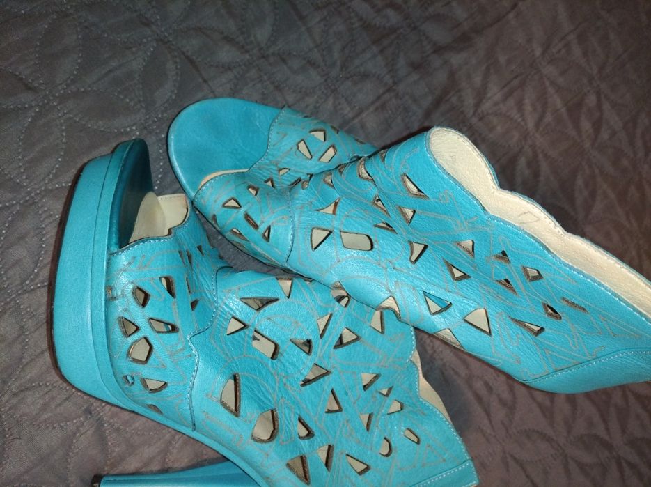 Летни боти естествена кожа номер 39