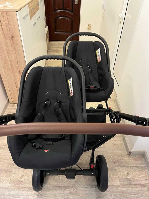 Dorjan Quick Twin 3в1 - Количка за близнаци