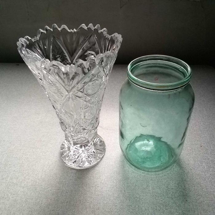 Посуда Кувшины  Чайник  Хрусталь  СССР