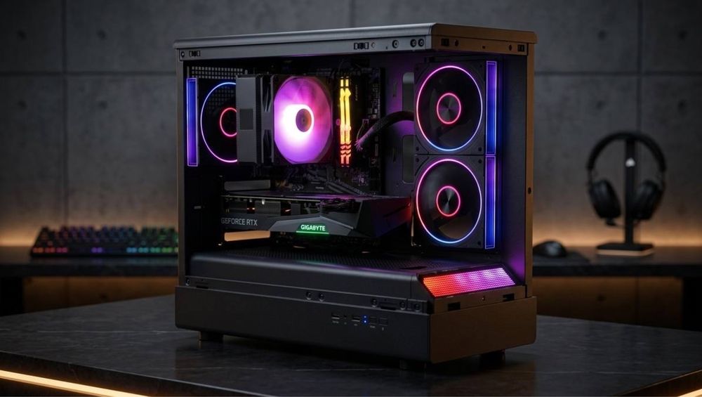 Аквариум Кейс | Ryzen 5 5500 | RTX 3070 GTX 1070Ti | 16GB RGB
