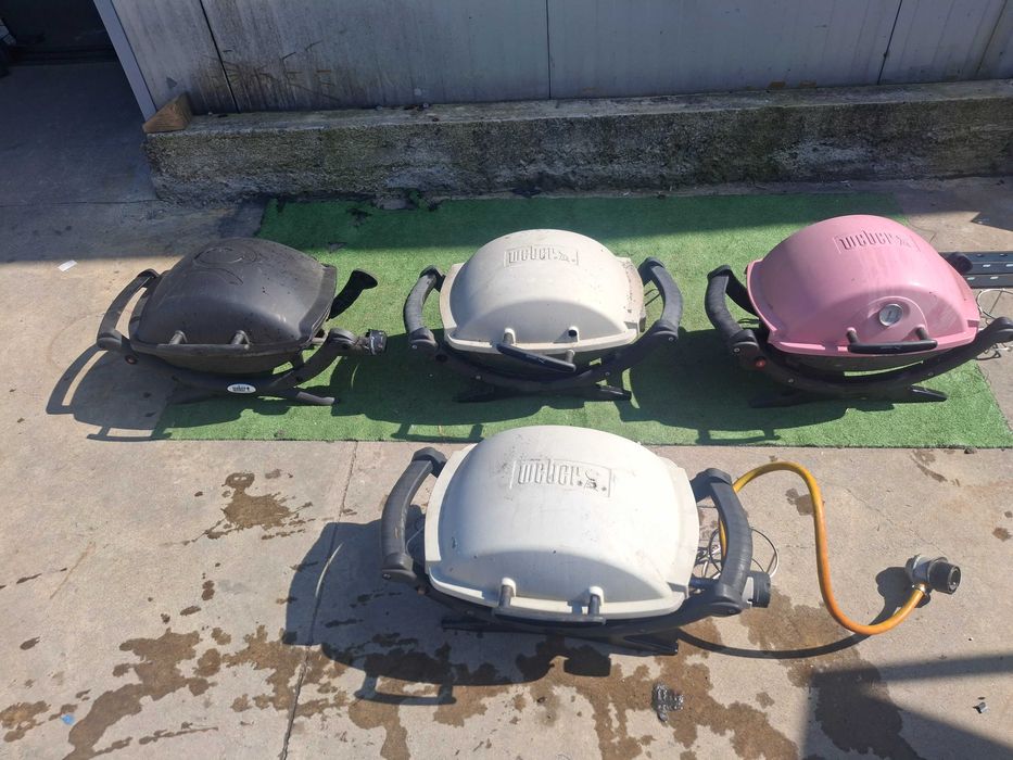 Барбекюта Weber на части