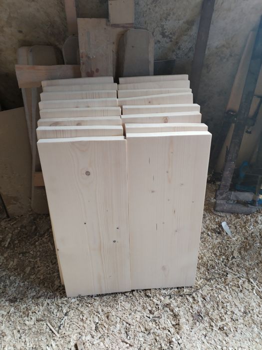 Plăci din lemn masiv 16 bucăți