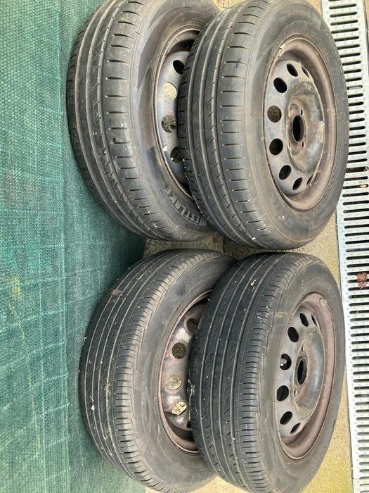Roti 4x108 + anvelope vara 185 65 R14 compatibile Ford Focus, Fiesta,