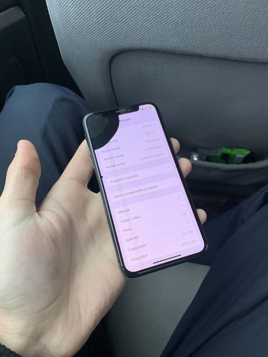 Vand/Schimb Iphone XS black 64 gb