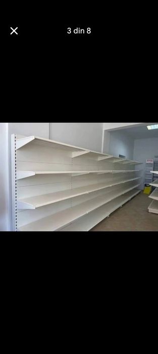 Vând rafturi metalice