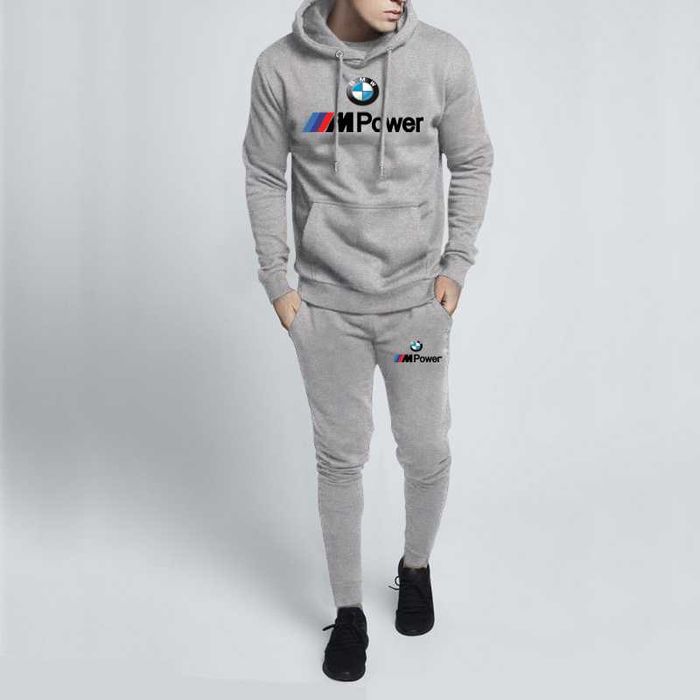 ПРОМО! Спортен екип/комплект суичър и долнище BMW M POWER / БМВ!