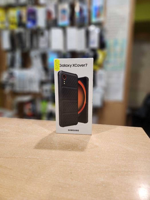 Samsung Galaxy XCover 7 - Nou - Sigilat - 128GB-Factura-Garantie-Negru