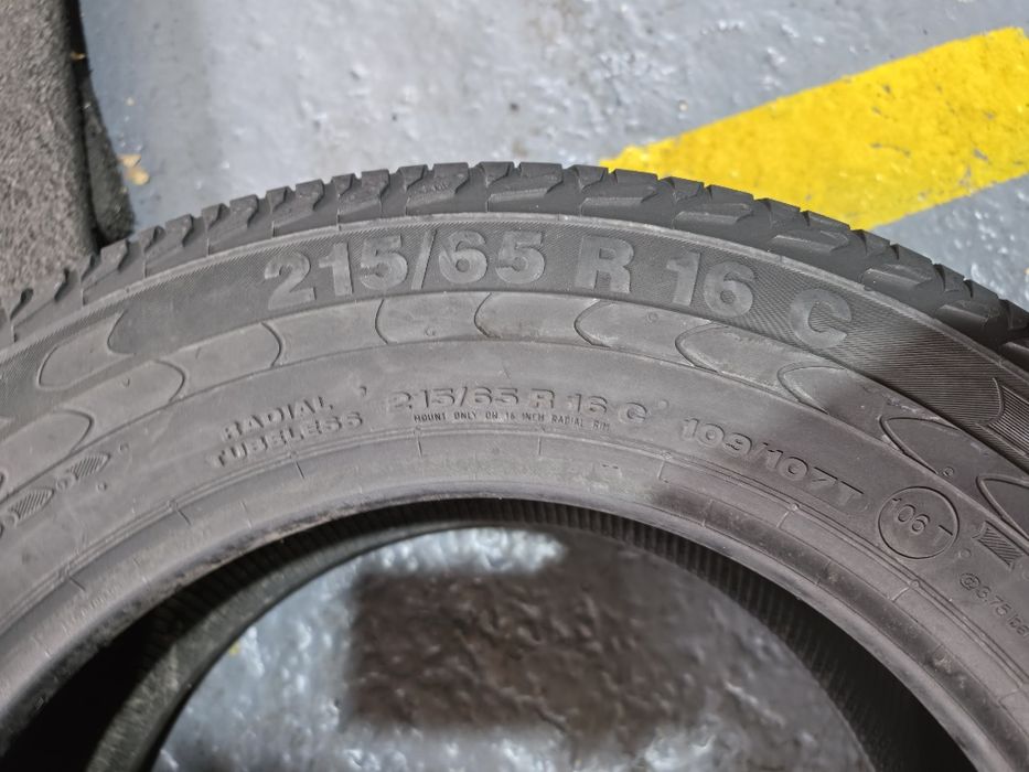 1x 215 65 16c vara continental