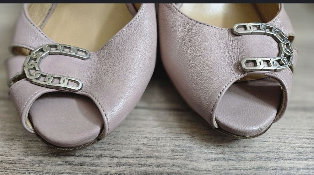 Туфли кожаные, лаковые 37р