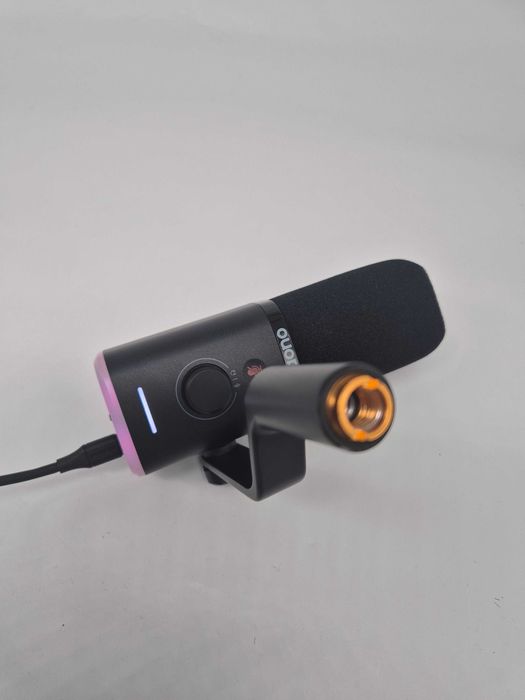 Microfon Gaming MAONO PD100XS XLR/USB, Dinamic, Noise Reduction, RGB, Braț Inclus - Grad E