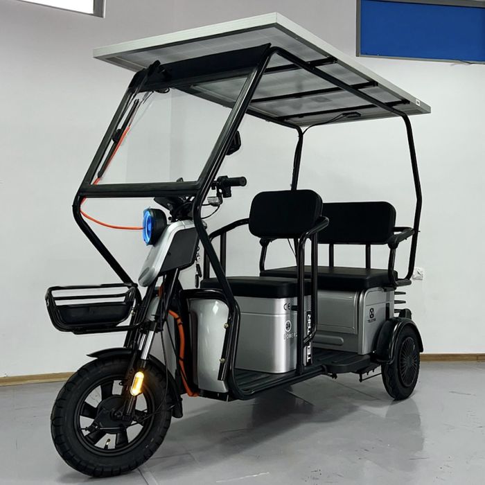 Соларна триместна електрическа триколка TS-302 MAXI SOLAR