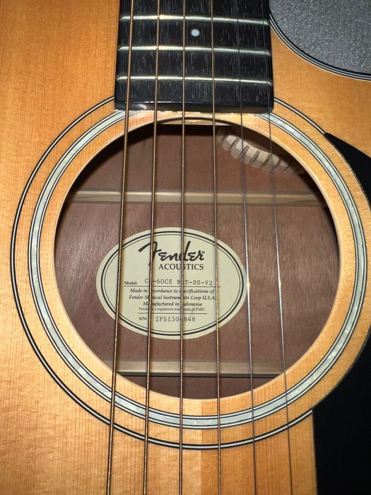 Електроакустична Китара Fender