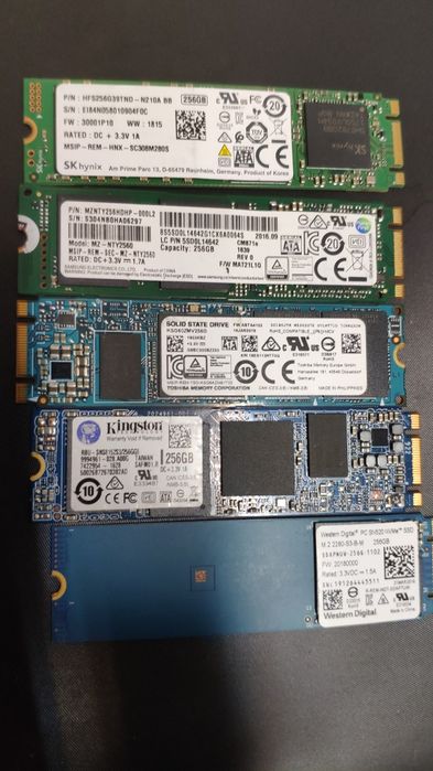 Ssd 256gb M2 2280 SATA sau NVME