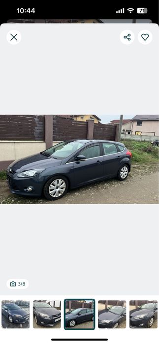 Ford Focus 2012 Benzina