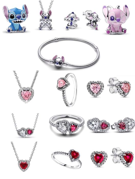 Скидка! Pandora комплекты из серебра 925 пробы