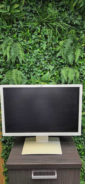 Монитор 27" Fujitsu P27t-7 IPS (2560x1440) - Бял