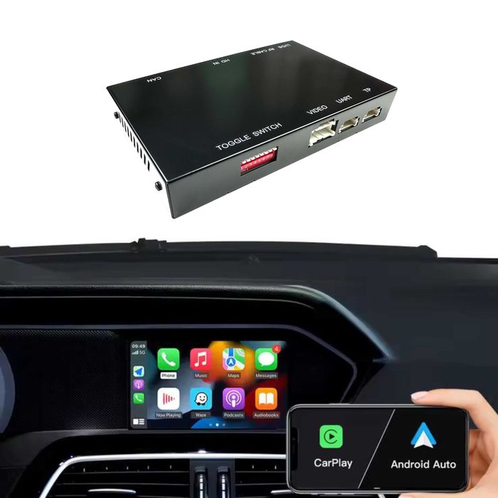 Mercedes NTG 4.5/4.7 Modul Wireless CarPlay și Android Auto, Youtube Video Plug And Play