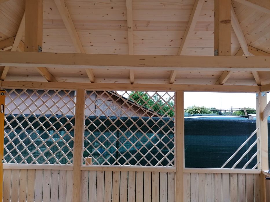 Foisor de gradina Foisoare Terase Pergole Structuri lemn masiv