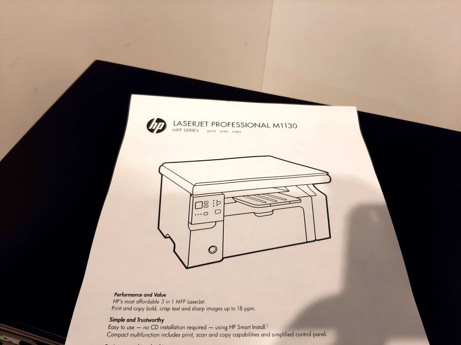 МФУ лазерное HP LaserJet Pro M1132 MFP