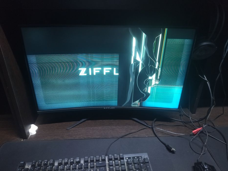 Monitor ekran singan 27 ziffler 75 hz
