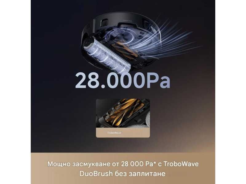 Робот Прахосмукачка Mova Z60 Ultra Roller - 28000Pa, Черен