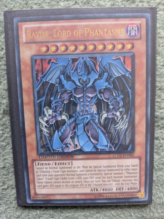 Yu-Gi-Oh God Cards комплект 9бр. - Slifer Obelisk Ra + Avatar, Eraser