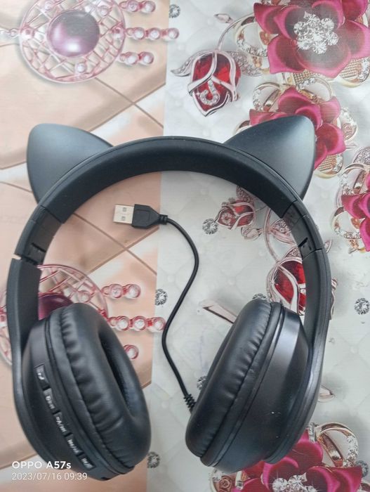 Детские наушники с ушками