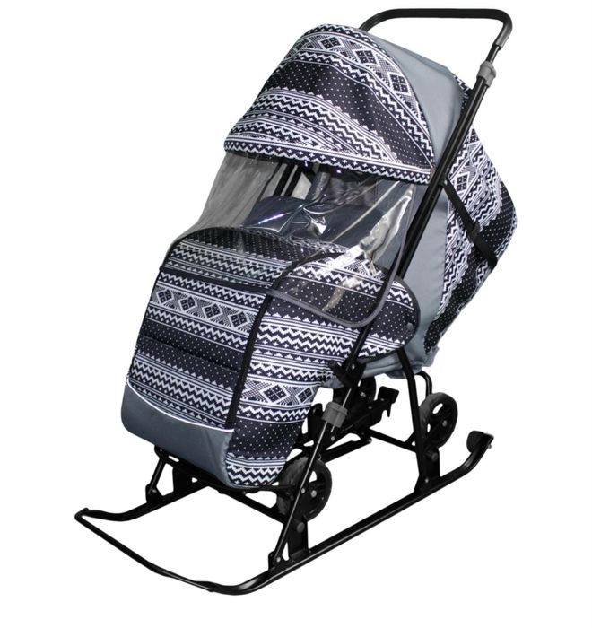 Продам коляску санки !!!