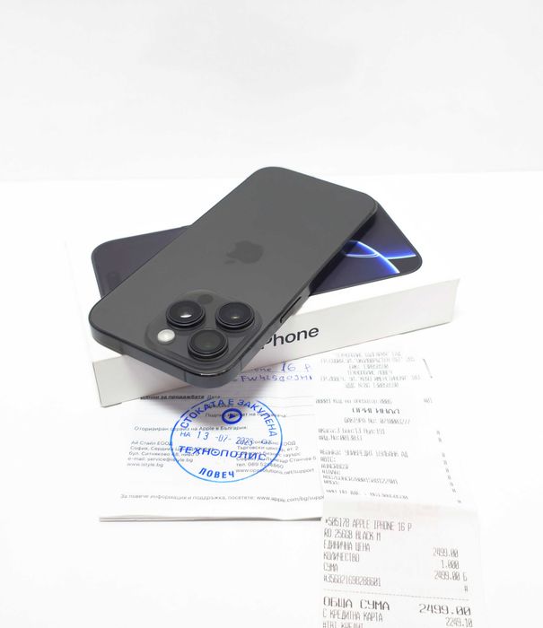 iPhone 16 Pro 256GB Black Battery 99%