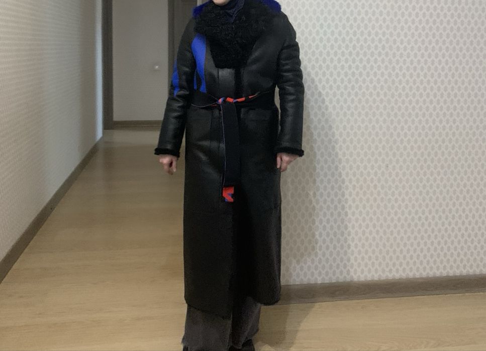 Дубленка с норкой
