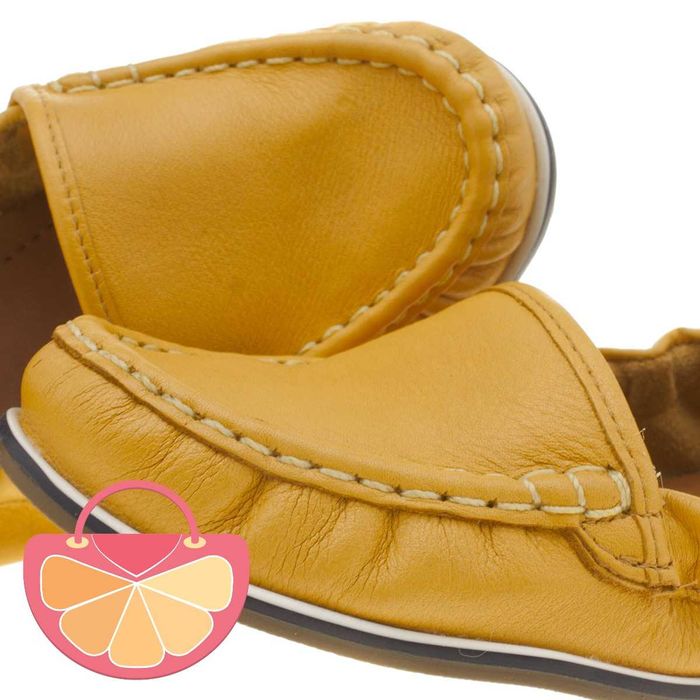 HUSH PUPPIES № 38 – Дамски еспадрили ест. кожа "YELLOW KARLOTTA" нови